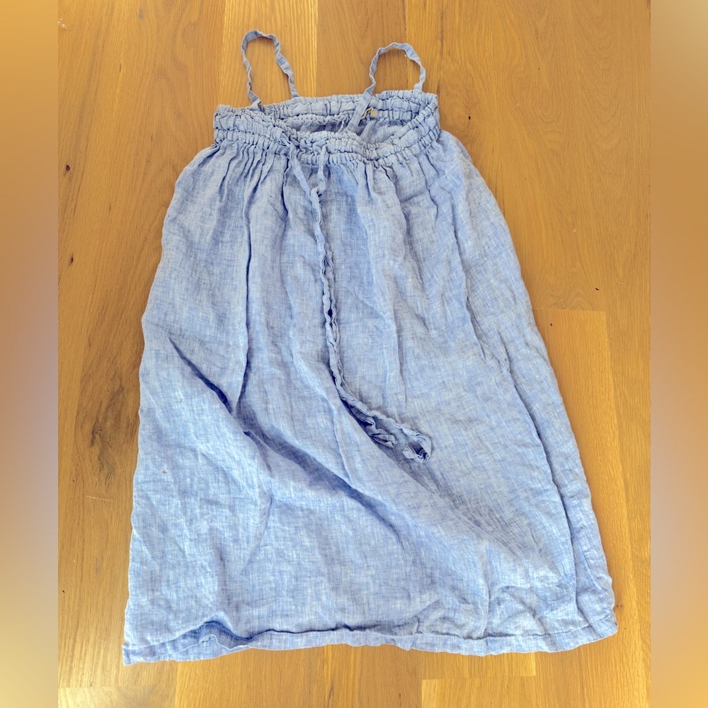 FLW linen mini dress